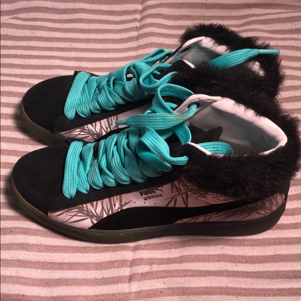 Atmos x Puma Suede Mid “Giant Panda” 11